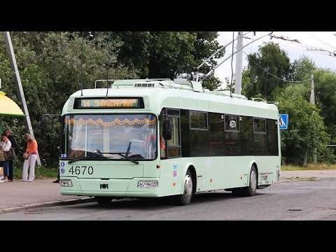 Видео: ИНФОРМАТОР троллейбусного маршрута №14 г. Минска (голос Александра Крапиневича)