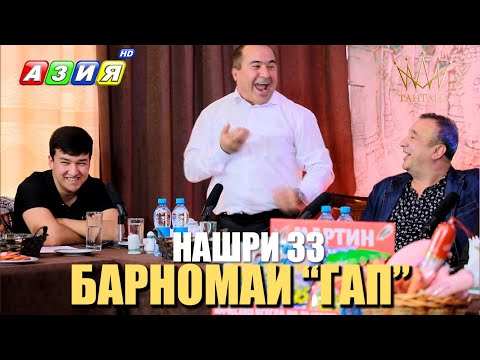 Видео: БАРНОМАИ “ГАП”. НАШРИ 33. НАВ. 2023
