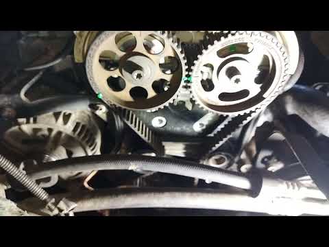 Видео: Метки ГРМ Opel Vectra B x18xe