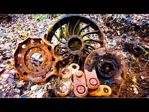 Видео: ЛУЧШИЕ НАХОДКИ ГОДА НА КОПЕ МЕТАЛЛОЛОМА! Нашли невыбитое место! Делянка и запчасти от тракторов!