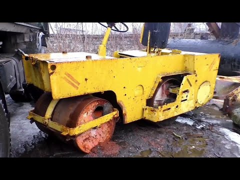 Видео: Находки на Металлоломе. Нашел асфальтный Каток ДУ 54 😲