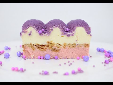 Видео: Муссовый торт Клубника со Сливками / Strawberry and Cream Mousse Cake