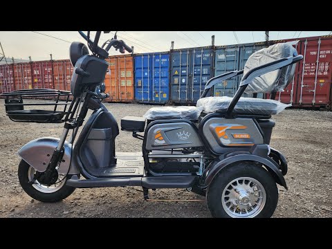 Видео: 🙌ПОЛНЫЙ ОБЗОР НОВИНКИ🔥 НА ДАЧУ😉 Электрический трицикл IKINGI 1000W 60v23ah zipride