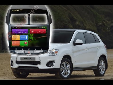 Видео: Установка автомагнитолы Mitsubishi ASX. Штатное головное устройство Android