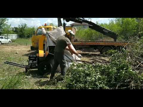 Видео: Аренда щепореза в Самарской области