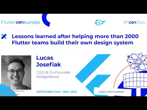 Видео: Помогаем более чем 2000 командам Flutter создать собственную систему дизайна — Лукас | Fluttercon...