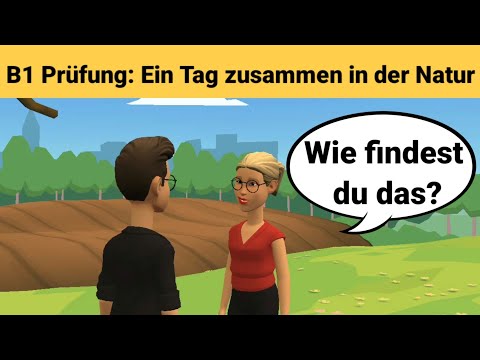 Видео: Устный экзамен по немецкому языку B1 | Планируем что-то вместе/диалог | разговор Часть 3: На природе