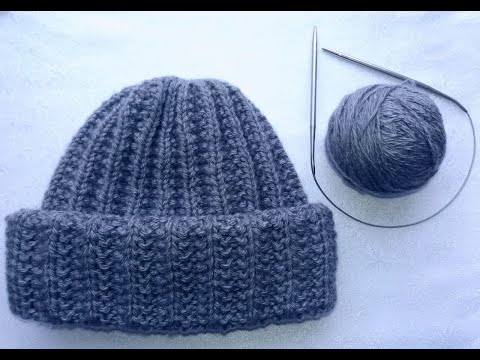 Видео: Сәнді шапка тоқу. Вяжем стильную шапку. We knit a stylish hat.