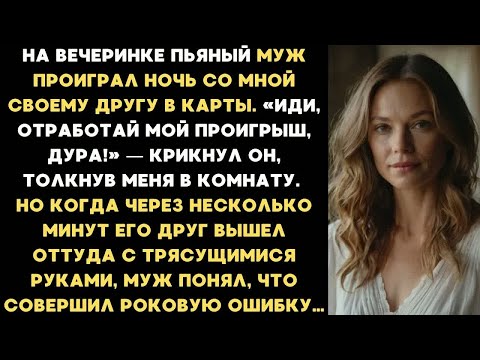 Видео: Раз ты моя жена, значит, будешь спать с моими друзьями, если я захочу! — заявил муж…