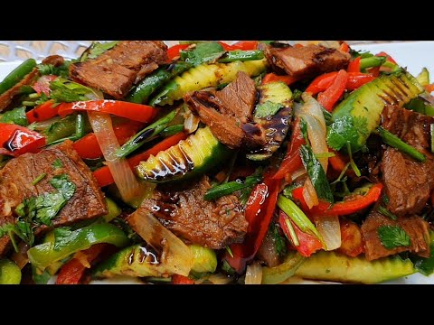 Видео: Мазаси огзингизда коладиган СУПЕР САЛАТ 😋 МЕГА ВКУСНЫЙ САЛАТ