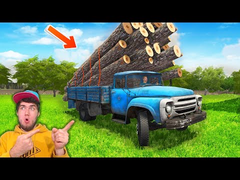 Видео: ЗАГРУЗИЛ ЗИЛОК ПО ПОЛНОЙ - СКОЛЬКО СМОГУ ЗАРАБОТАТЬ? ► Farming Simulator 22 Новая ФЕРМА #4