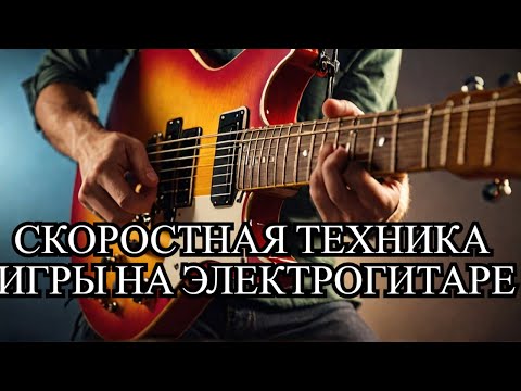 Видео: Урок скоростной техники игры на электрогитаре. Результат ощутите в первый же день.