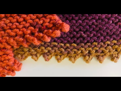 Видео: Закрытие петель пико-краем: техника вязания от Knittycat