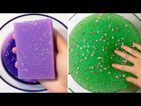 Видео: Удовлетворение Slime Сборник [ASMR] | Расслабляющий Slime [ACMP] #74