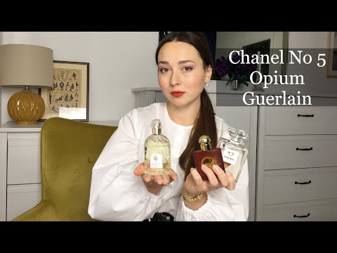 Видео: Классические ароматы в моей коллекции: Chanel No 5, Opium, Guerlain