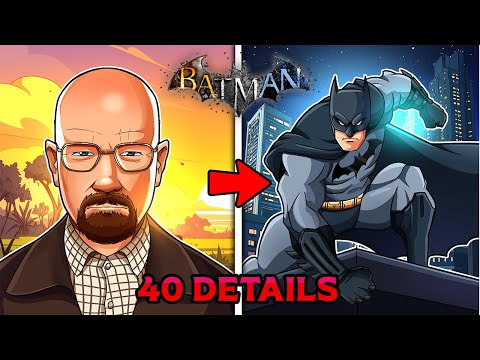 Видео: 40 УДИВИТЕЛЬНЫХ деталей в КАЖДОЙ игре Batman Arkham!