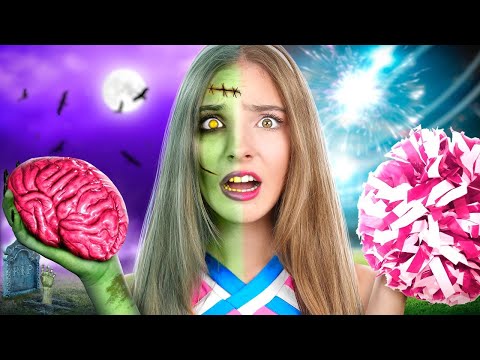 Видео: Чирлидерша Стала Зомби! Как Стать Популярной в Школе Монстров
