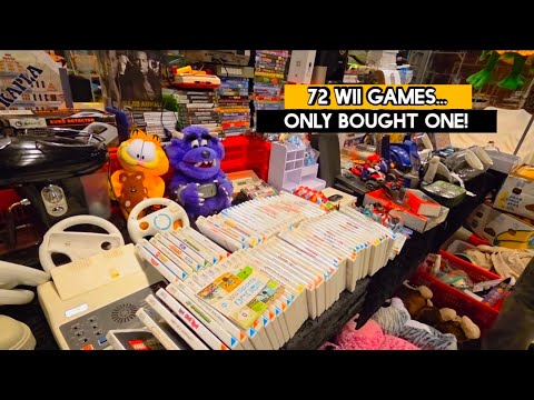 Видео: Он предложил мне 72 игры для Wii… Но я купил только одну! (Находки с блошиного рынка)