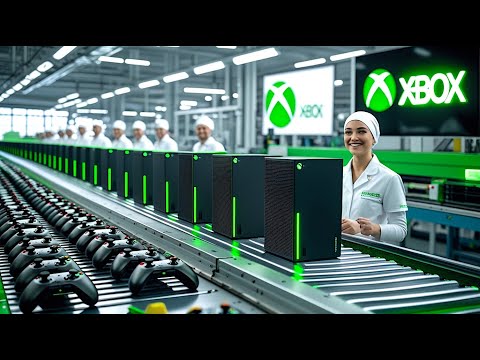 Видео: Как Xbox производится на фабрике