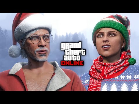 Видео: НОВОГОДНЕЕ ВИДЕО по GTA Online
