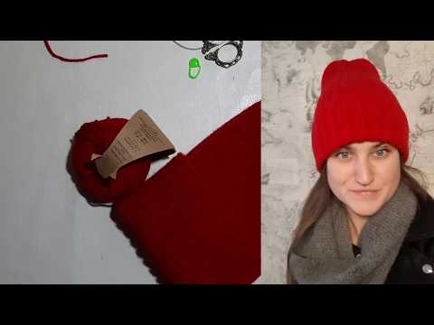 Видео: Вяжем модную шапку на осень-зима !!!! Шапка тыковка спицами. Подробный МАСТЕР КЛАСС.