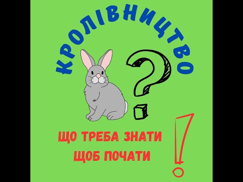 Видео: Кролівництво. Треба знати, щоб почати.