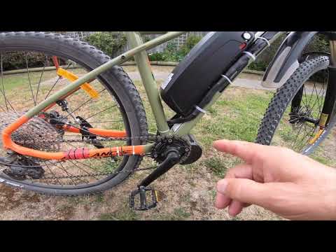 Видео: Кареточный мотор 750W 48V  На GT Avalanch Elite 2021