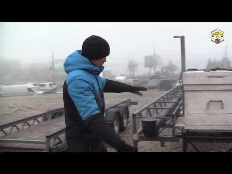 Видео: "Бджоловіз". Платформа для перевозки пчел. Кочевая пасека