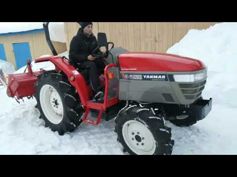 Видео: Минитрактор Yanmar AF-26 c ПСМ Цена: 850 000 т.р.= 11 184 USD