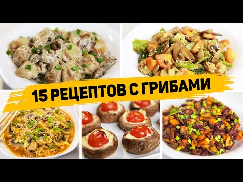 Видео: Даже МЯСА НЕ НУЖНО! 15 Рецептов с ГРИБАМИ на Каждый день или Праздничный Стол! Вкусные РЕЦЕПТЫ!