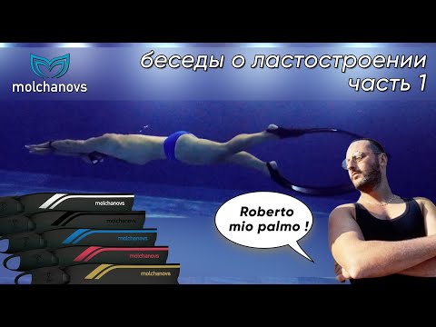 Видео: Беседы о ластах для фридайвинга и подводной охоты. Часть 1. Алексей Молчанов и ласты Molchanovs