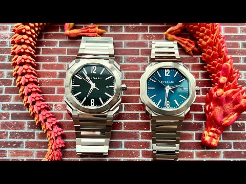 Видео: Сравнительный обзор часов Bulgari Octo