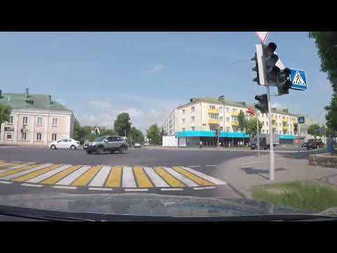 Видео: Проезд через г. Орша от Могилева на Витебск (с юга на север)
