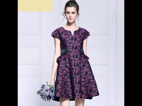 Видео: Платье с боковыми басками. Моделируем.