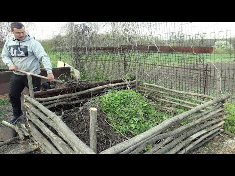 Видео: ДЕЛАЕМ КОМПОСТНУЮ КУЧУ С НУЛЯ / ВАШИ УРОЖАИ УТРОЯТСЯ!