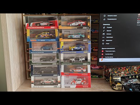 Видео: Коллекционные модели 1:64 - трускейл в масштабе hot wheels