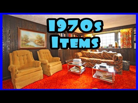 Видео: Вещи 1970-х, которые можно найти в каждом доме