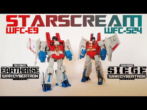 Видео: Обзор на TRANSFORMERS SIEGE / EARTHRISE - Starscream (WFC-S24 / WFC-E9)