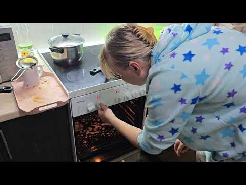Видео: Хорошо, что есть запасная духовка...Без ужина не остались!