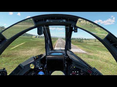 Видео: Вылет на ударном самолете Jaguar GR.1 в VR шлеме в War Thunder. СБ режим.