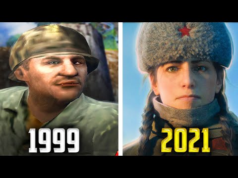 Видео: Эволюция игр Call of Duty WW2 (1999 - 2021). Что с этой игрой?!
