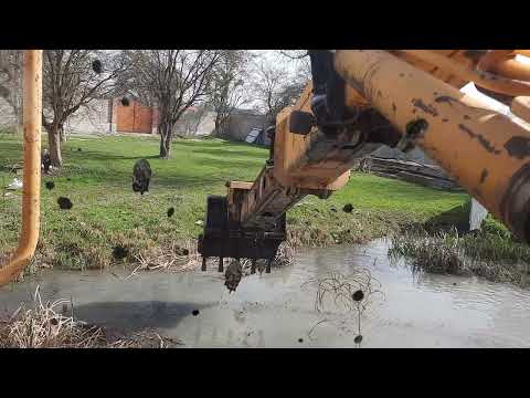 Видео: очищаем реку от ила