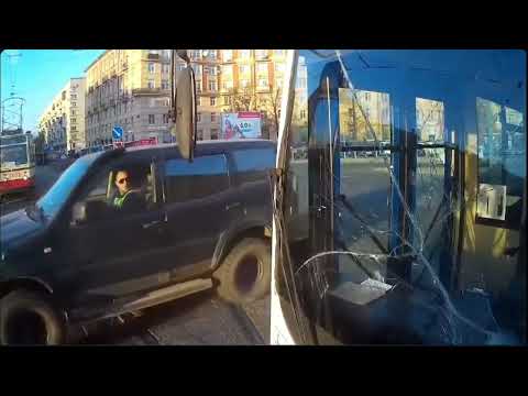 Видео: Петербургский троллейбус авария Никола Тесла