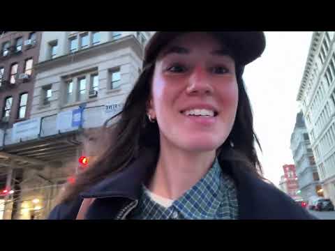 Видео: Walking through different NYC areas: кофе, уличная жизнь и вайб 💫