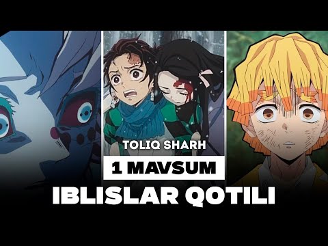 Видео: ''Iblislar Qotili'' (Клинок рассекающий демонов) Anime 1 mavsum to'liq