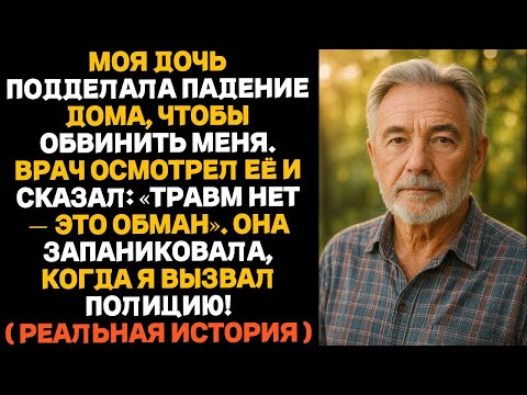 Видео: Моя дочь инсценировала несчастный случай, чтобы подать на меня в суд, но фельдшер сразу разоблачил е