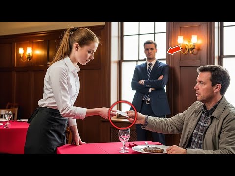 Видео: Миллиардер ПРИШЁЛ ИНКОГНИТО заказать стейк — но официантка ПЕРЕДАЛА ЕМУ ЗАПИСКУ, которая ИЗМЕНИЛА