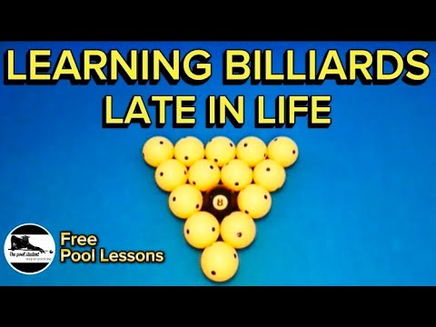 Видео: В каком возрасте уже поздно учиться играть в бильярд? (Бесплатные уроки игры в бильярд)