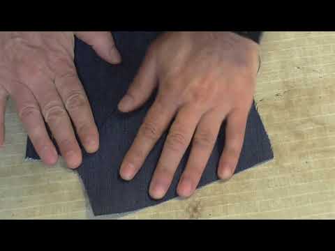 Видео: джинсовая рубашка. обработка кокеток.