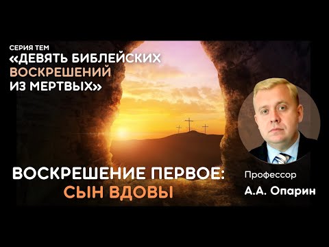 Видео: Девять библейских воскрешений из мертвых | ВОСКРЕШЕНИЕ ПЕРВОЕ: СЫН ВДОВЫ | Алексей Опарин